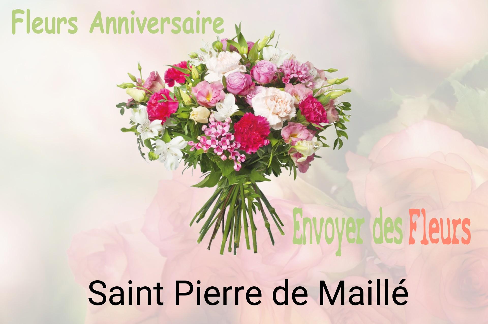 Bouquet de fleurs d’anniversaire livré à Saint-Pierre-de-Maillé