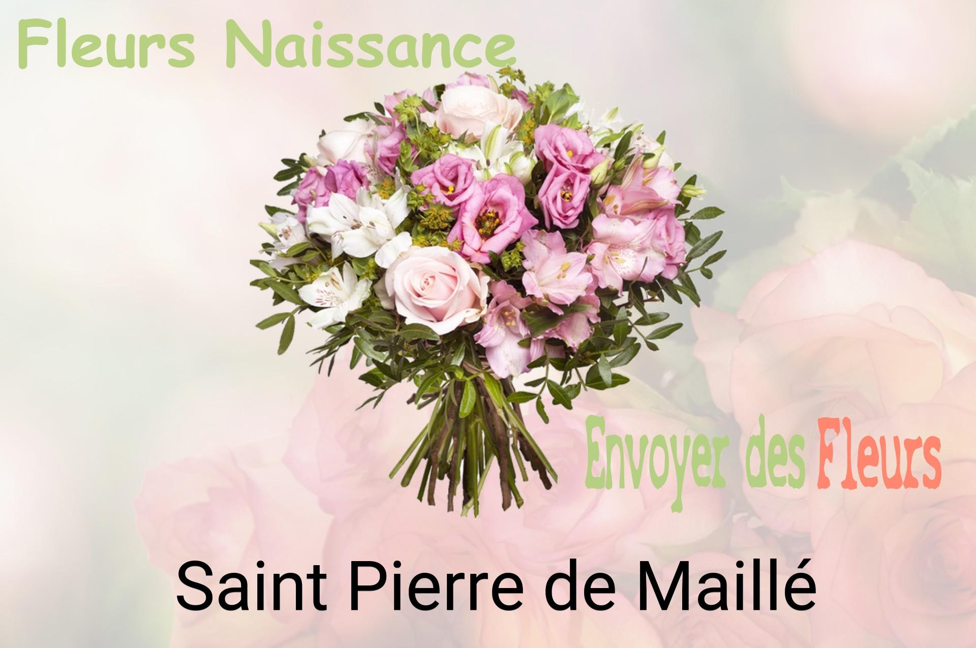 Bouquet de fleurs de naissance livré à Saint-Pierre-de-Maillé